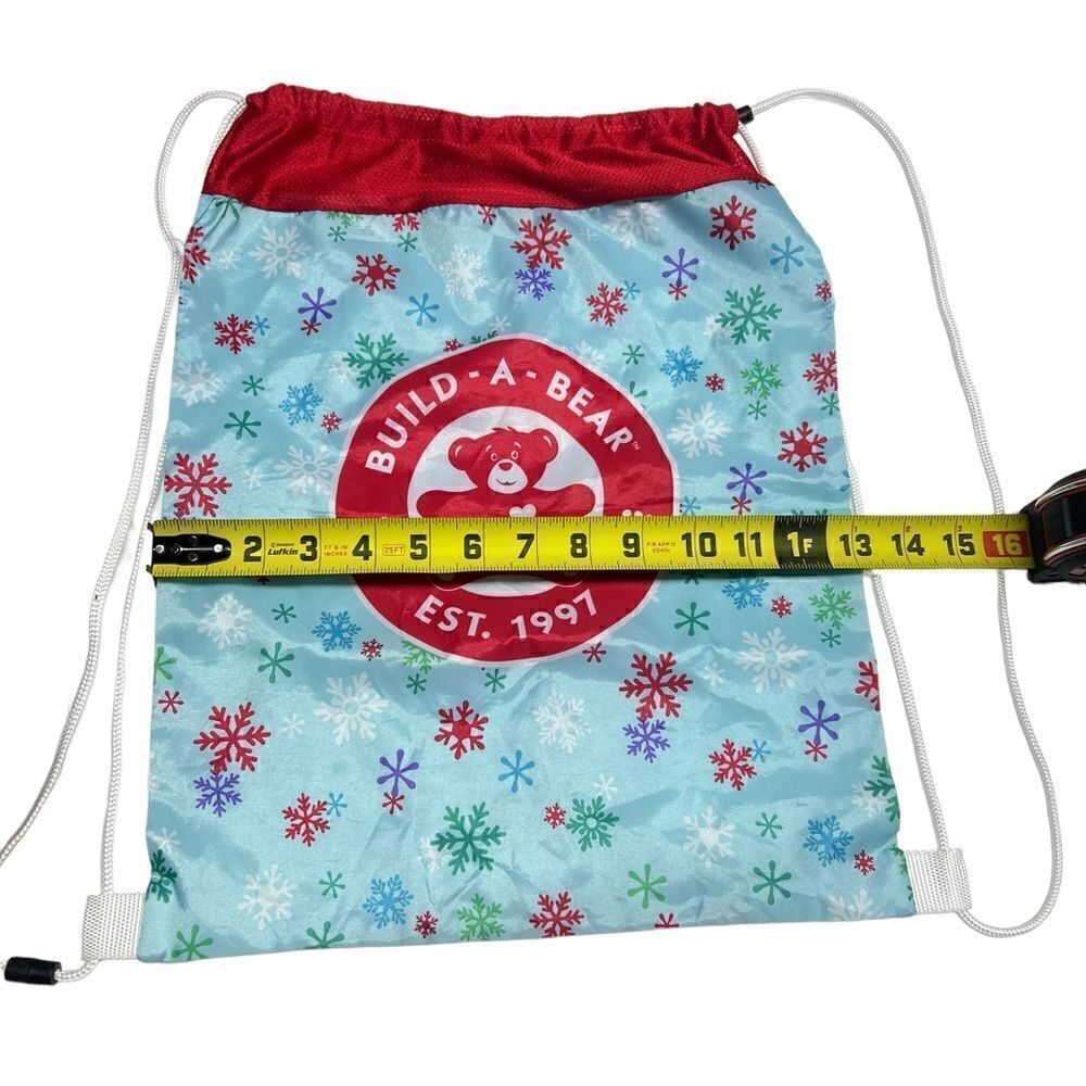 Build-A-Bear nylon drawstring backpack - Picture 4 of 8